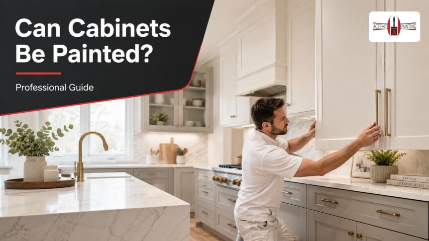 Can Your Cabinets Be Professionally Painted