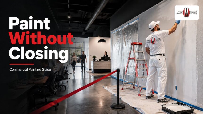 How to Repaint an Operating Business Without Shutting Down