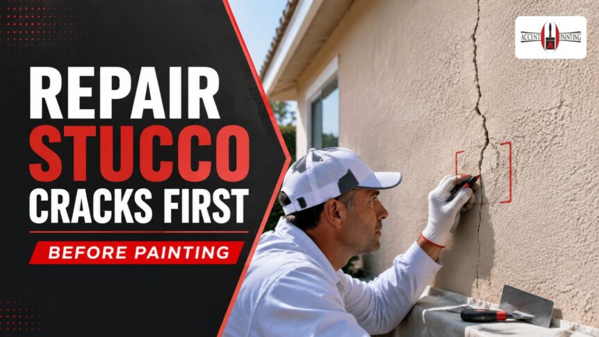 Should Stucco Cracks Be Repaired Before Painting