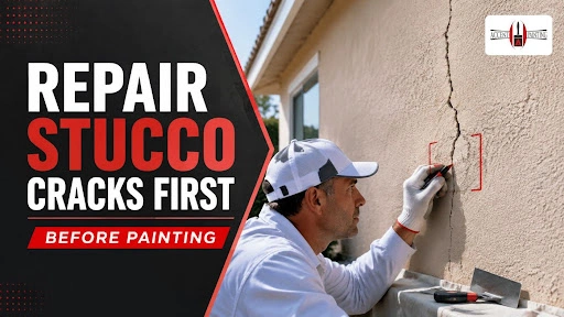 Featured image for “Stucco Cracks Before Painting: Repair or Paint Over?”