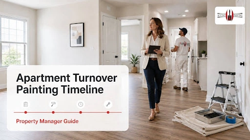 Featured image for “Apartment Turnover Painting Timeline: What Property Managers Should Expect”