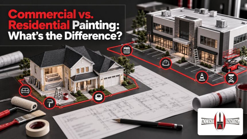 Commercial vs Residential Painting
