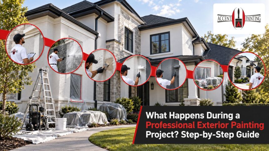 What Happens During a Professional Exterior Painting Project
